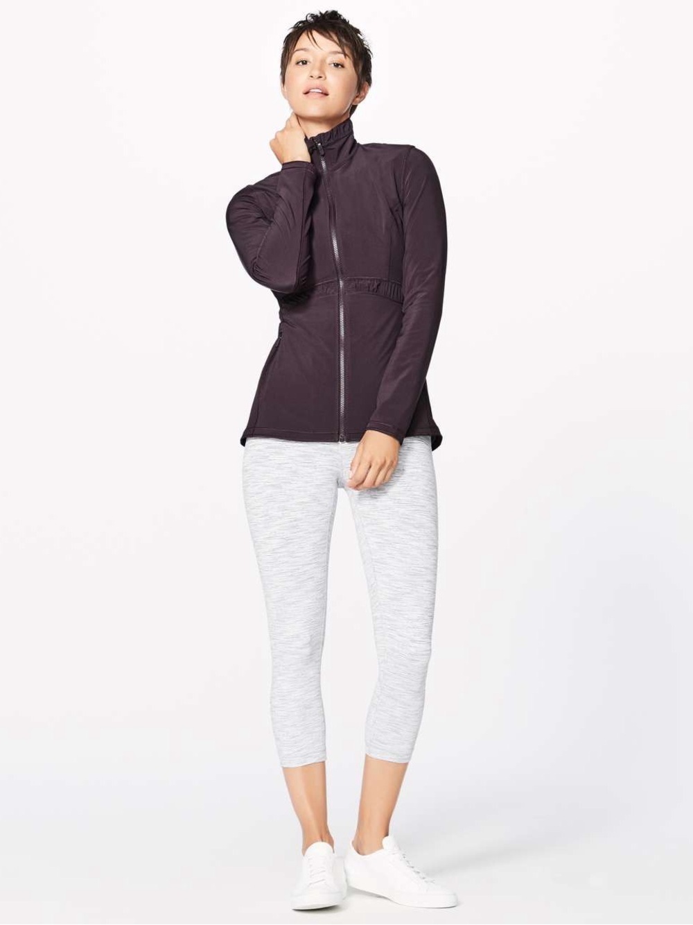 Lululemon Round Trip Jacket- Pelt- Size 8